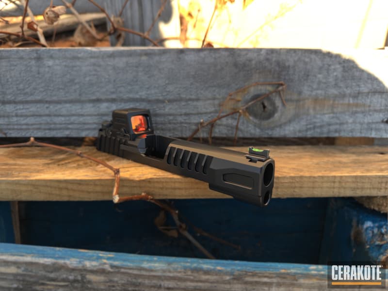 Cerakote project by Amendment Works Raleigh NC — SIG P365 in Blackout in E-100 Blackout
