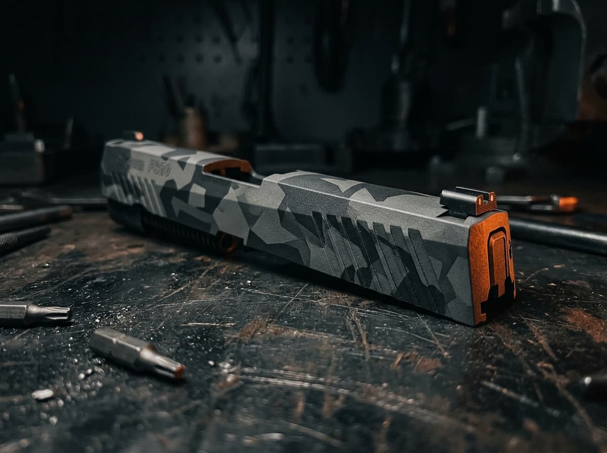 Pistol Cerakote — Cerakote work by Amendment Works, Raleigh NC