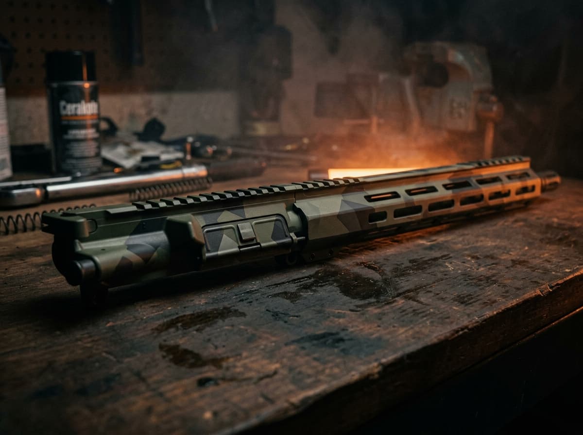 Rifle Cerakote — Cerakote work by Amendment Works, Raleigh NC
